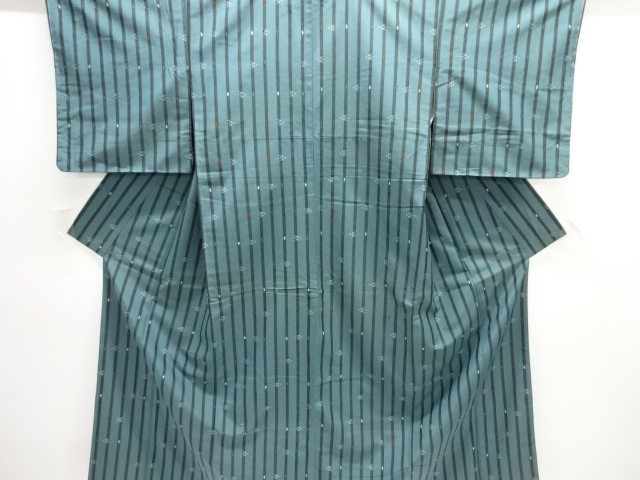 Japanese Kimono / Tsumugi Omeshi Silk